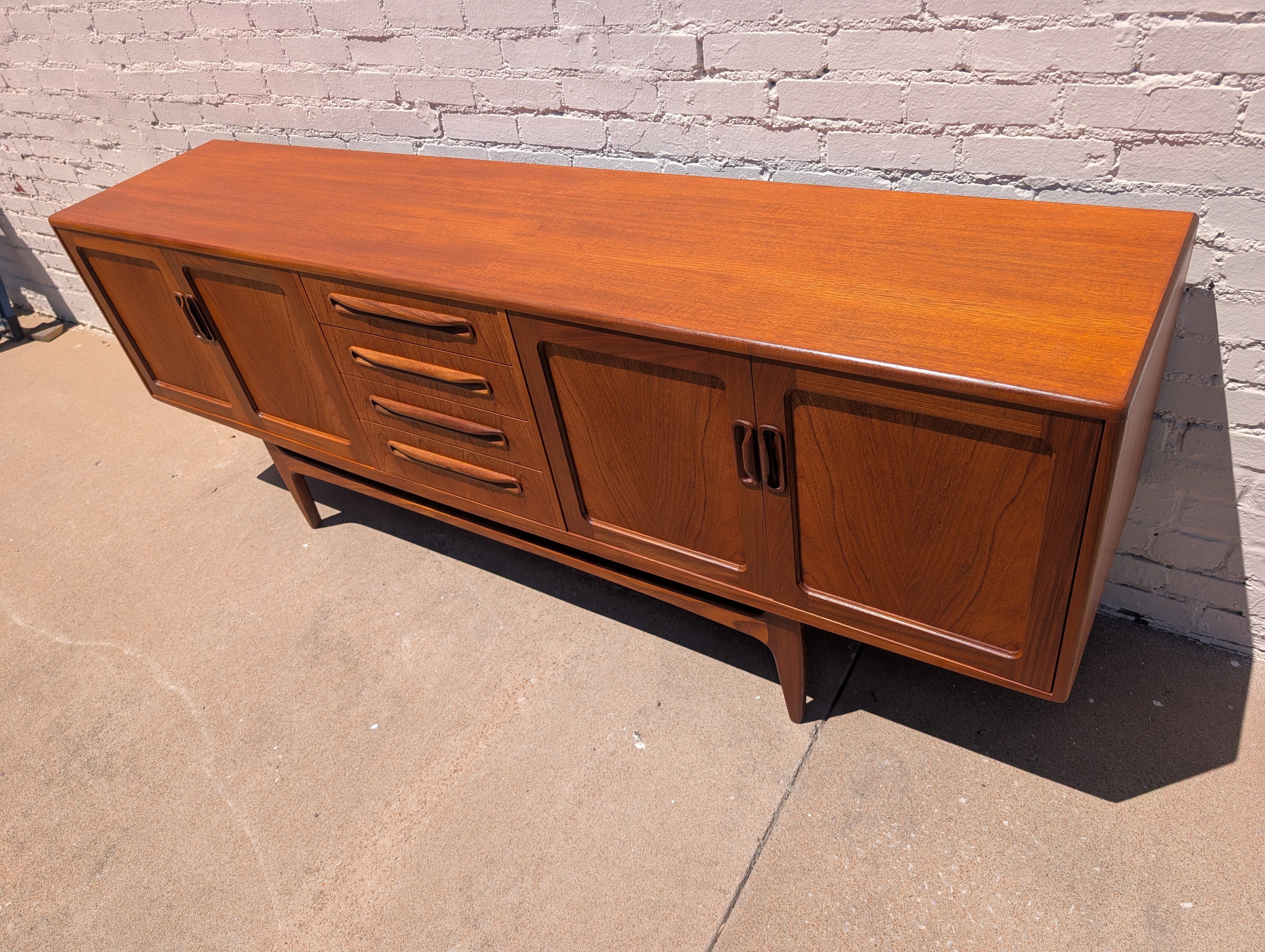 Mid Century English Modern G Plan Fresco Credenza