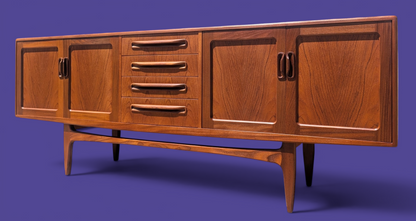 Mid Century English Modern G Plan Fresco Credenza
