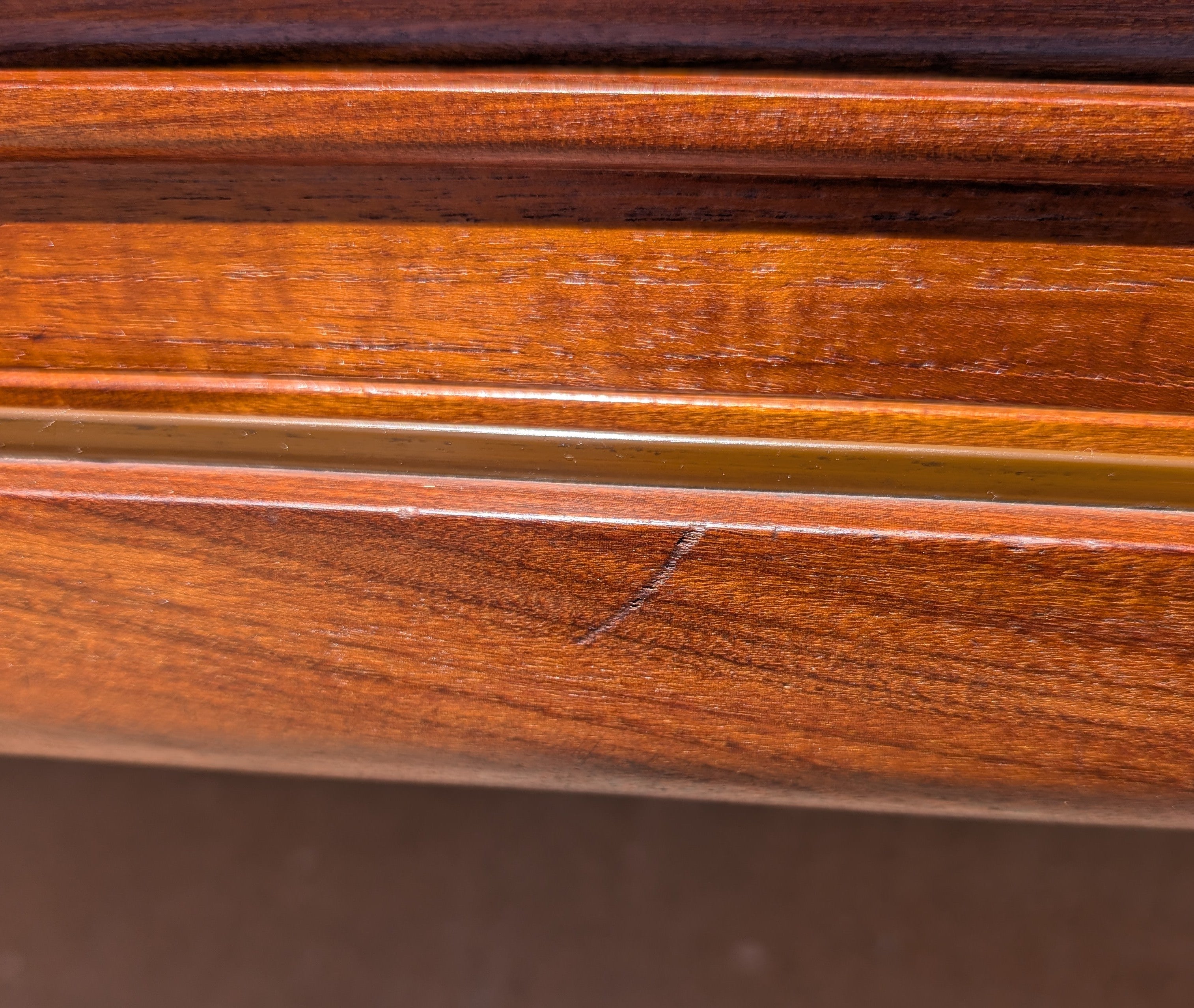 Mid Century Danish Modern Teak Credenza Attributed to Johannes Andersen