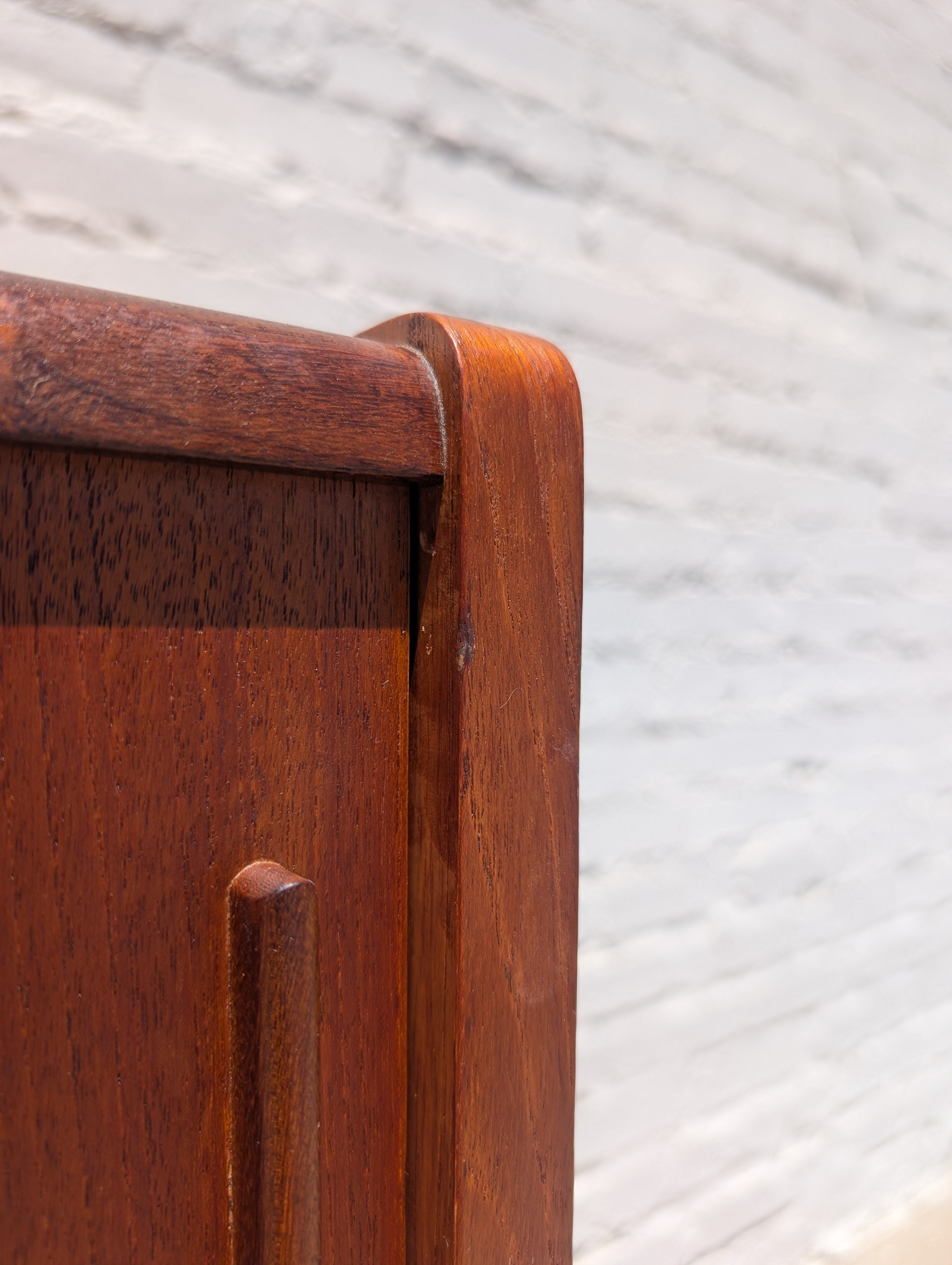 Mid Century Danish Modern Teak Credenza Attributed to Johannes Andersen