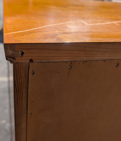 Modern Swedish Art Deco Birch and Elm Cabinet