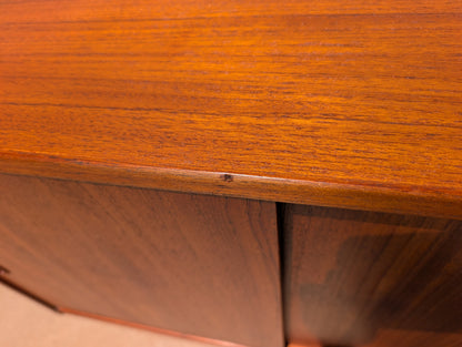 Mid Century Danish Modern Teak Credenza by Nils Jonsson for Troeds