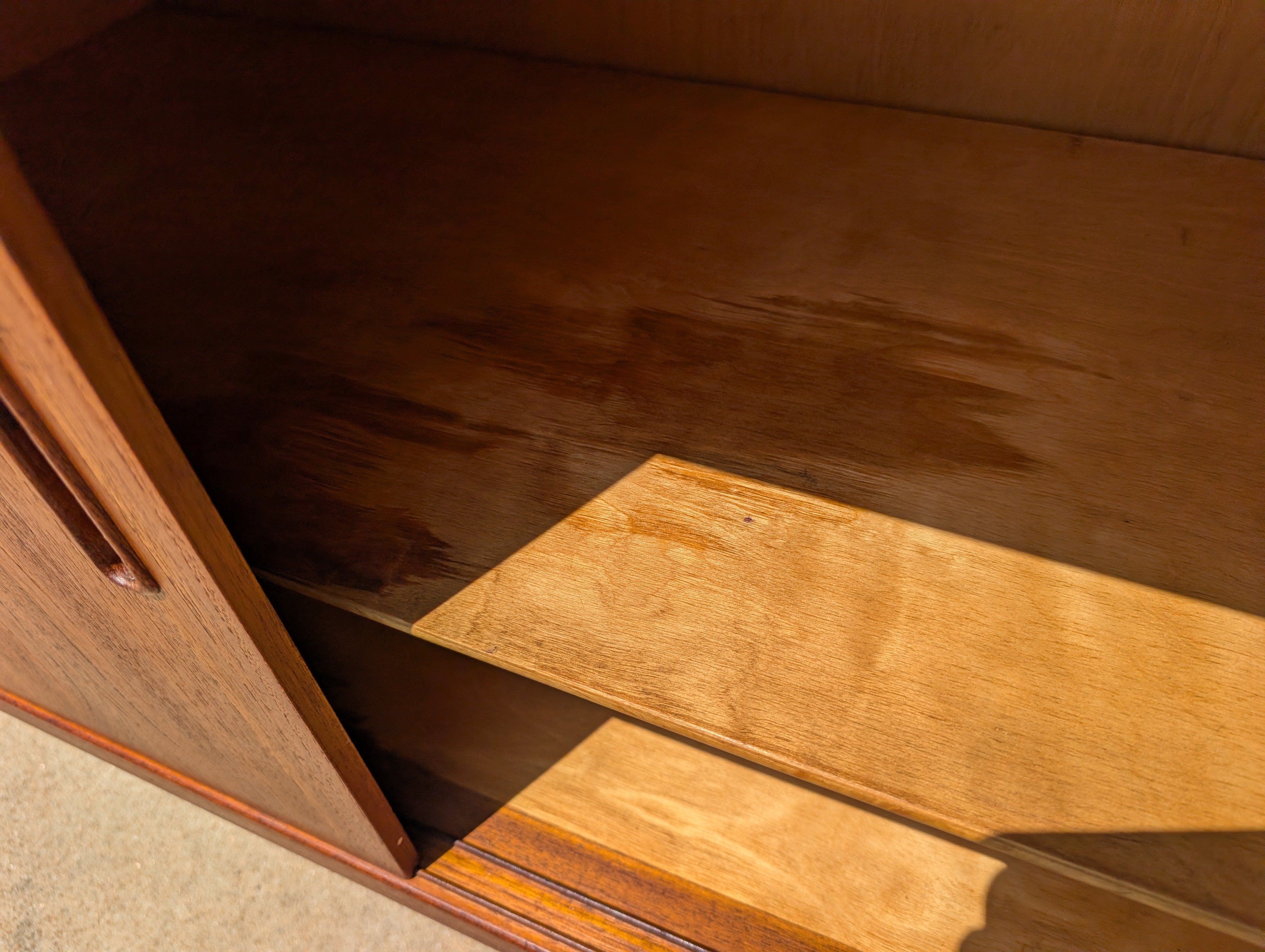 Mid Century Danish Modern Teak Credenza by Nils Jonsson for Troeds