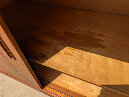 Mid Century Danish Modern Teak Credenza by Nils Jonsson for Troeds