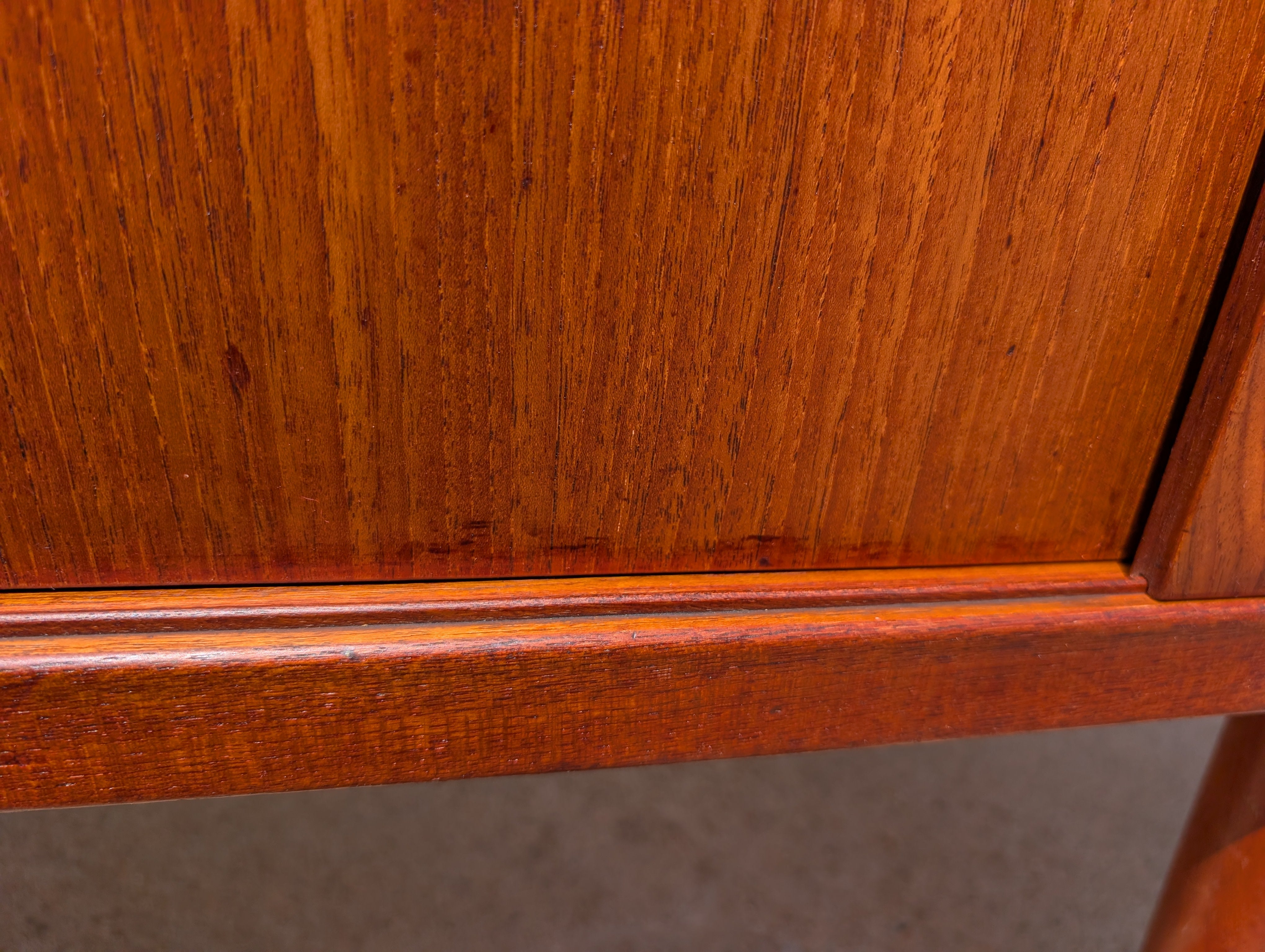 Mid Century Danish Modern Teak Credenza by Nils Jonsson for Troeds
