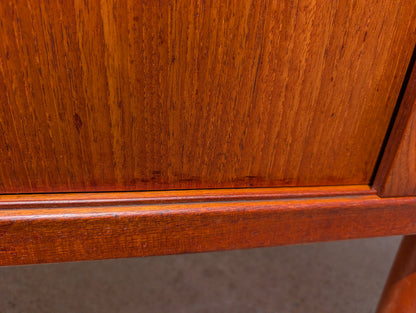 Mid Century Danish Modern Teak Credenza by Nils Jonsson for Troeds