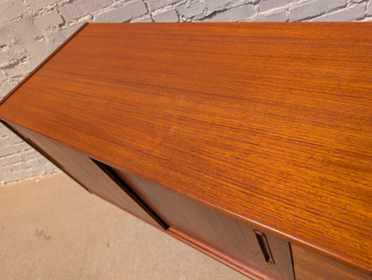 Mid Century Danish Modern Teak Credenza by Nils Jonsson for Troeds