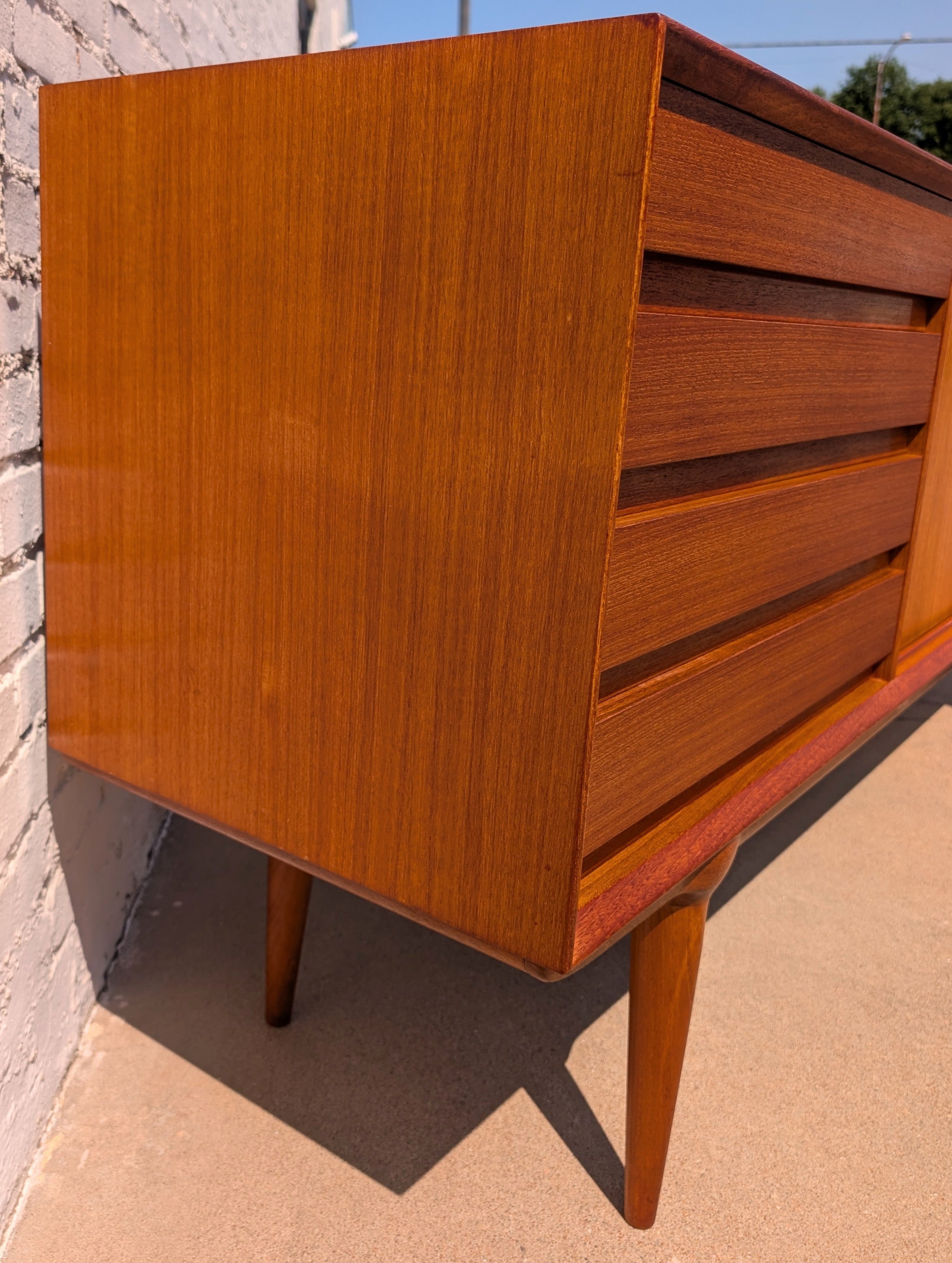 Mid Century Danish Modern Gunni Omann Credenza by Omann Jun