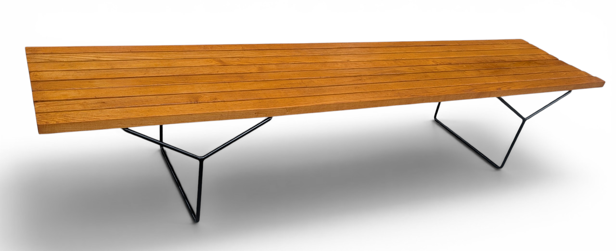Mid Century Modern Harry Bertoia Bench for Knoll