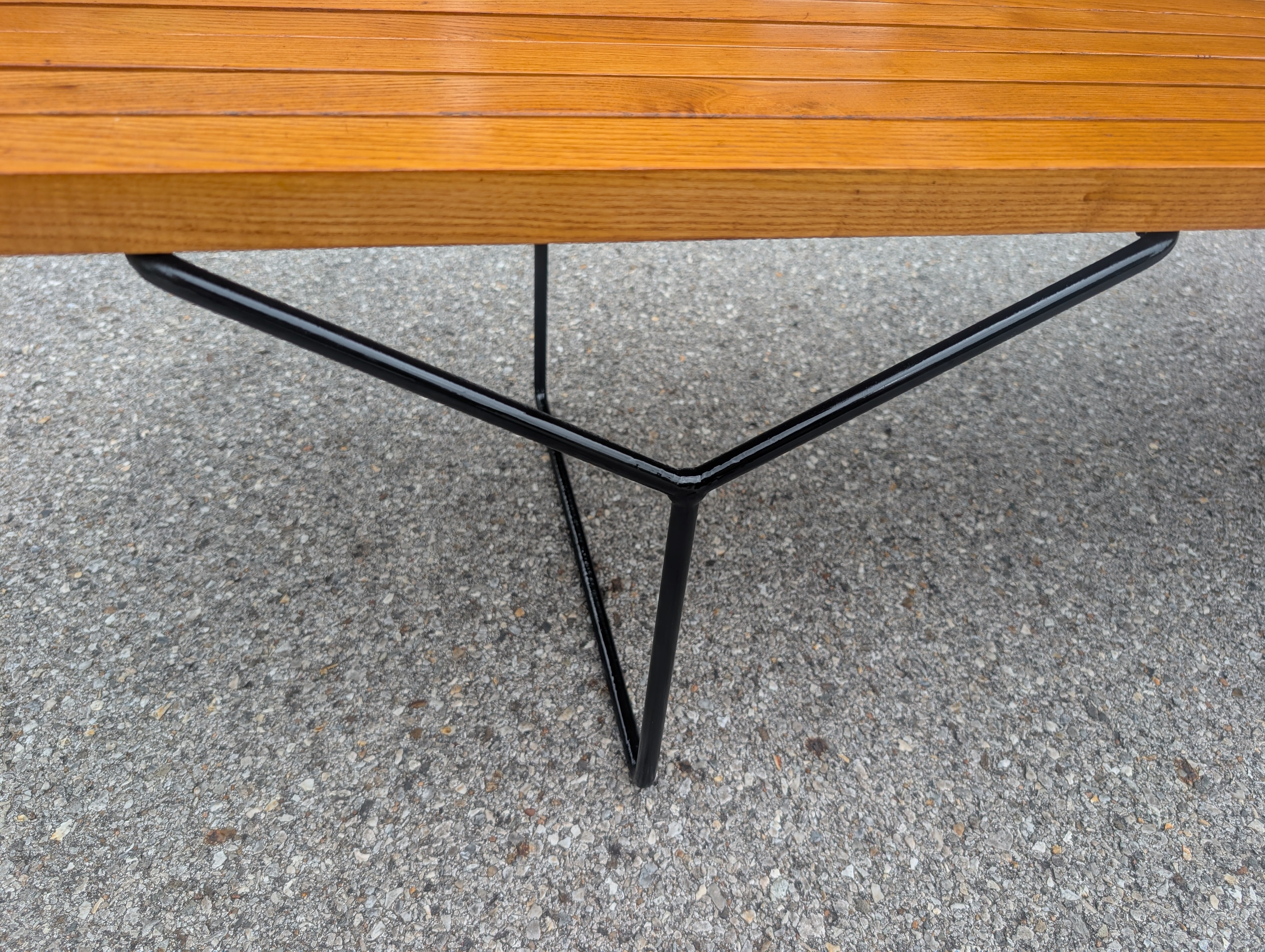 Mid Century Modern Harry Bertoia Bench for Knoll