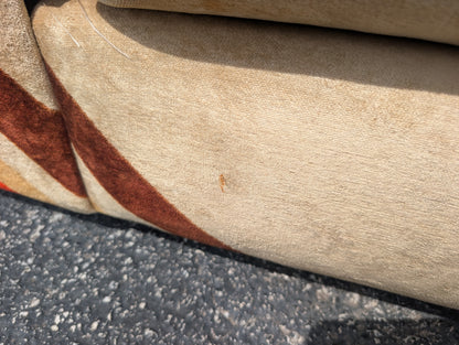 Mid Century Modern Schweiger Teddy Bear Sofa