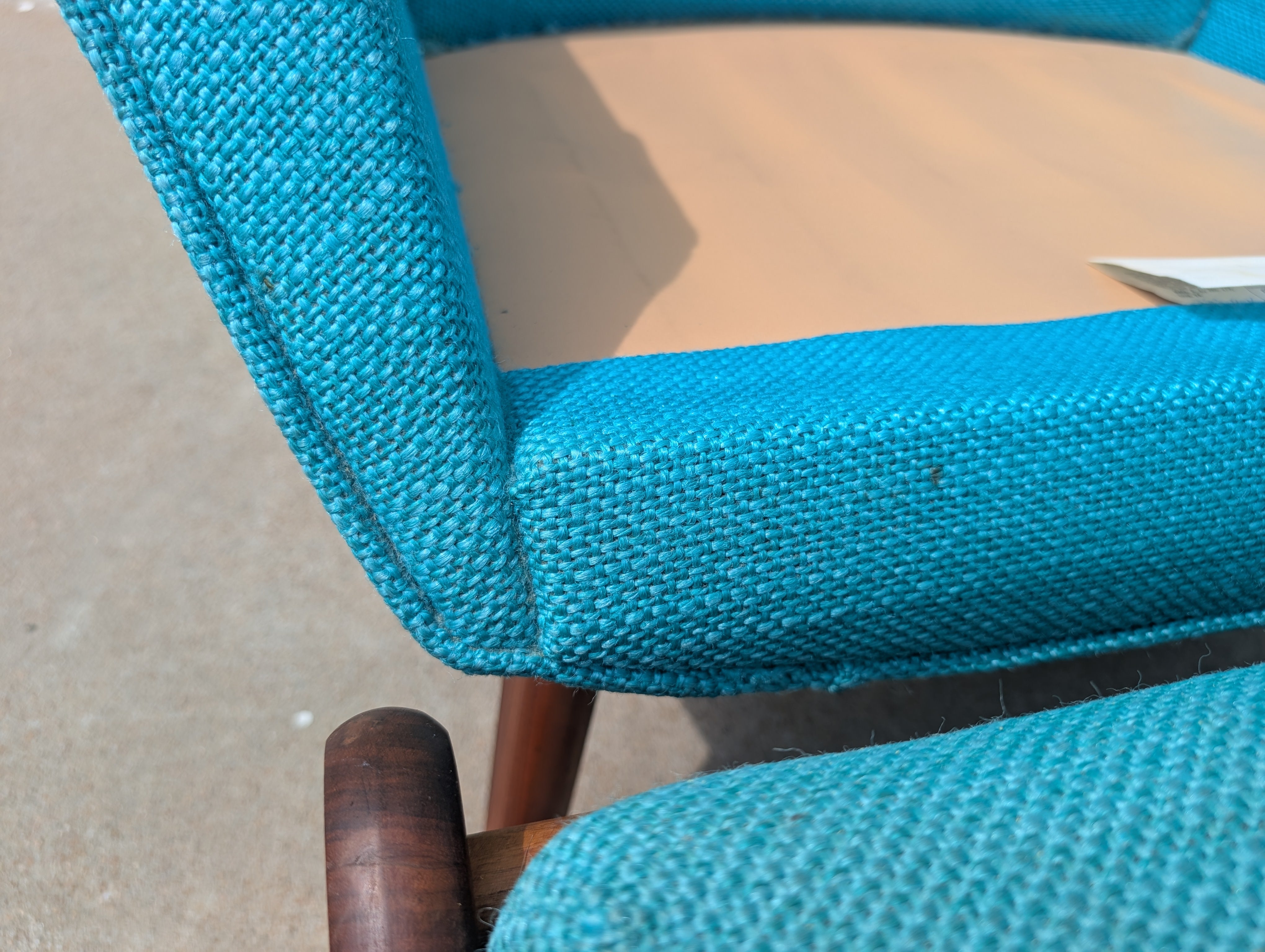 Mid Century Modern Adrian Pearsall Lounge Chair and Ottoman