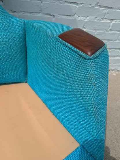 Mid Century Modern Adrian Pearsall Lounge Chair and Ottoman