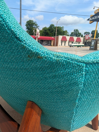 Mid Century Modern Adrian Pearsall Lounge Chair and Ottoman