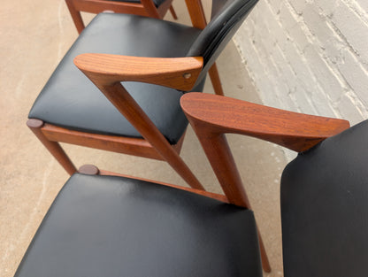 Mid Century Danish Modern Kai Kristiansen Dining Chairs