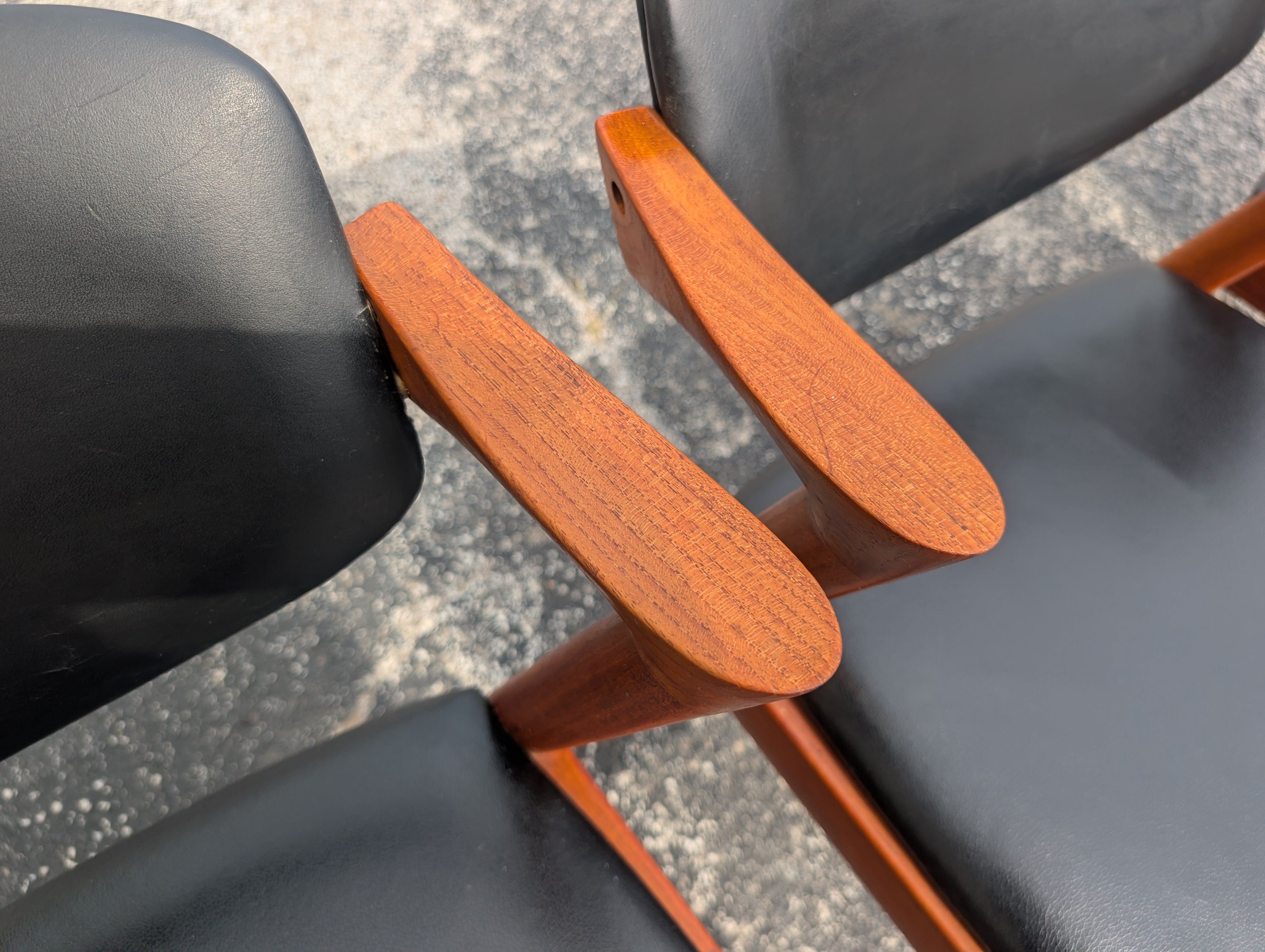 Mid Century Danish Modern Kai Kristiansen Dining Chairs