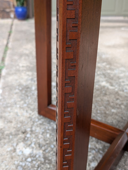 Mid Century Modern Frank Lloyd Wright Taliesen Mahogany Dining Table