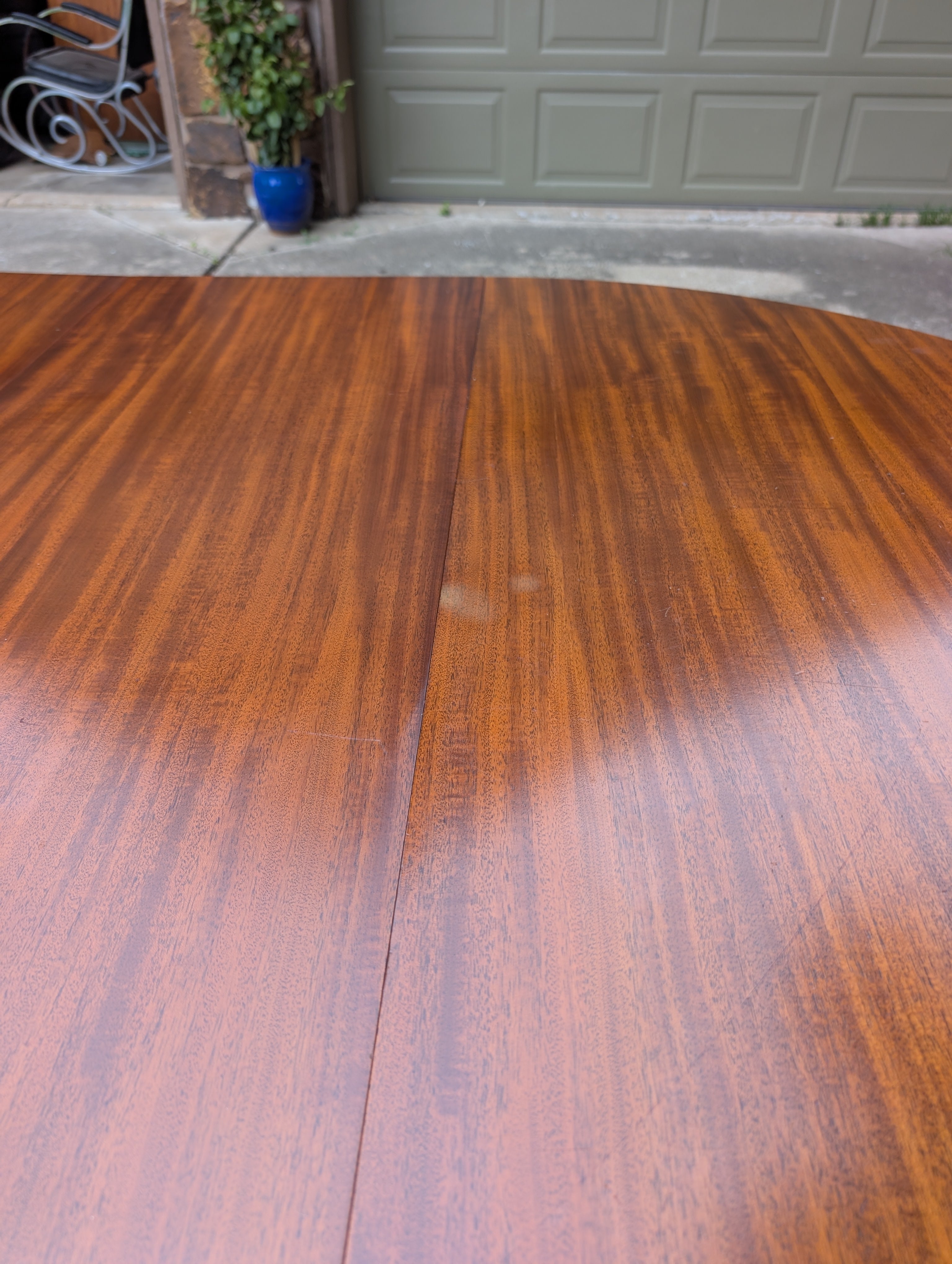 Mid Century Modern Frank Lloyd Wright Taliesen Mahogany Dining Table