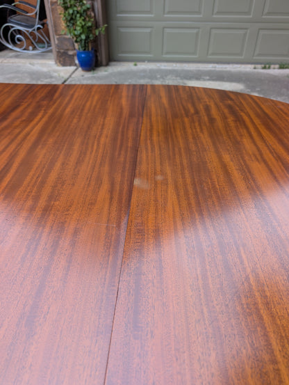 Mid Century Modern Frank Lloyd Wright Taliesen Mahogany Dining Table