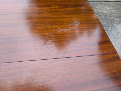 Mid Century Modern Frank Lloyd Wright Taliesen Mahogany Dining Table