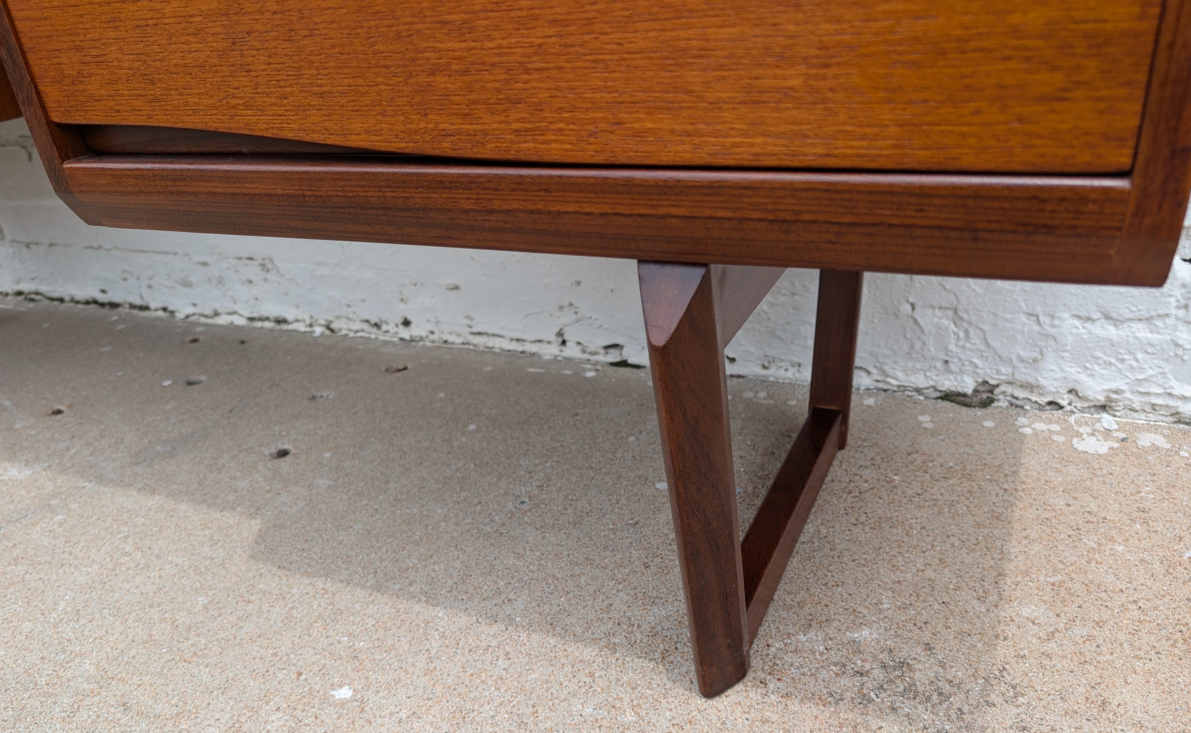 Mid Century English Modern Desk by White and Newton
