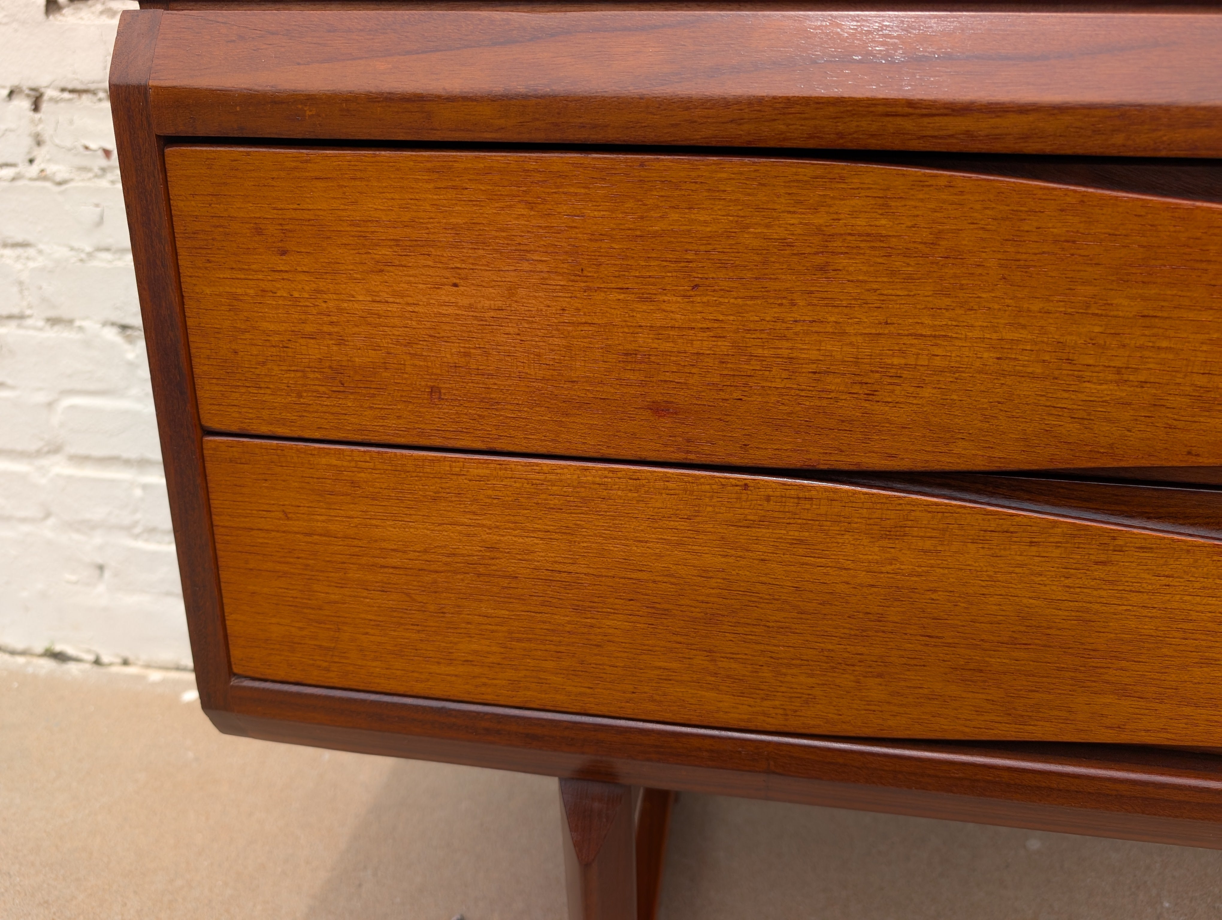 Mid Century English Modern Desk by White and Newton