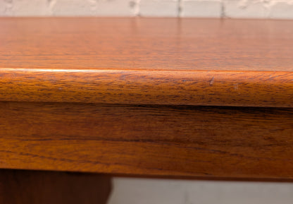 Mid Century English Modern Teak Desk/Vanity by Austin Suite