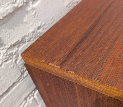 Mid Century English Modern Teak Desk/Vanity by Austin Suite