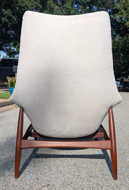 Mid Century Danish Modern Bramin Side Chair by Henry Klein