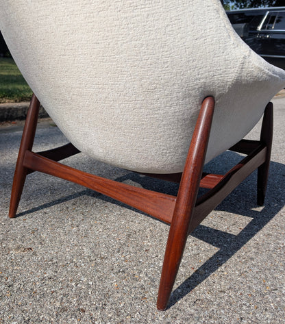 Mid Century Danish Modern Bramin Side Chair by Henry Klein