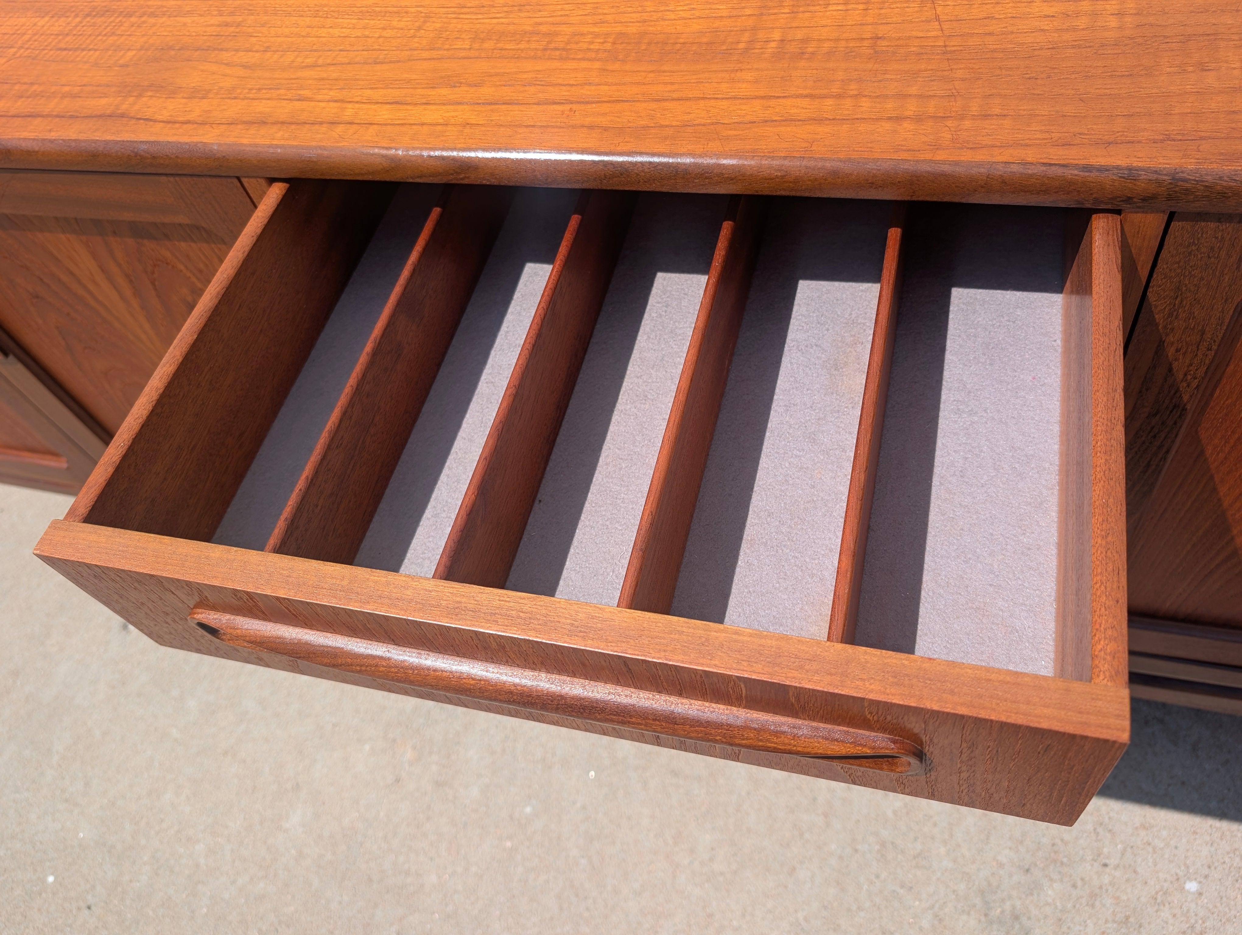 Mid Century Modern G Plan Fresco Teak Credenza