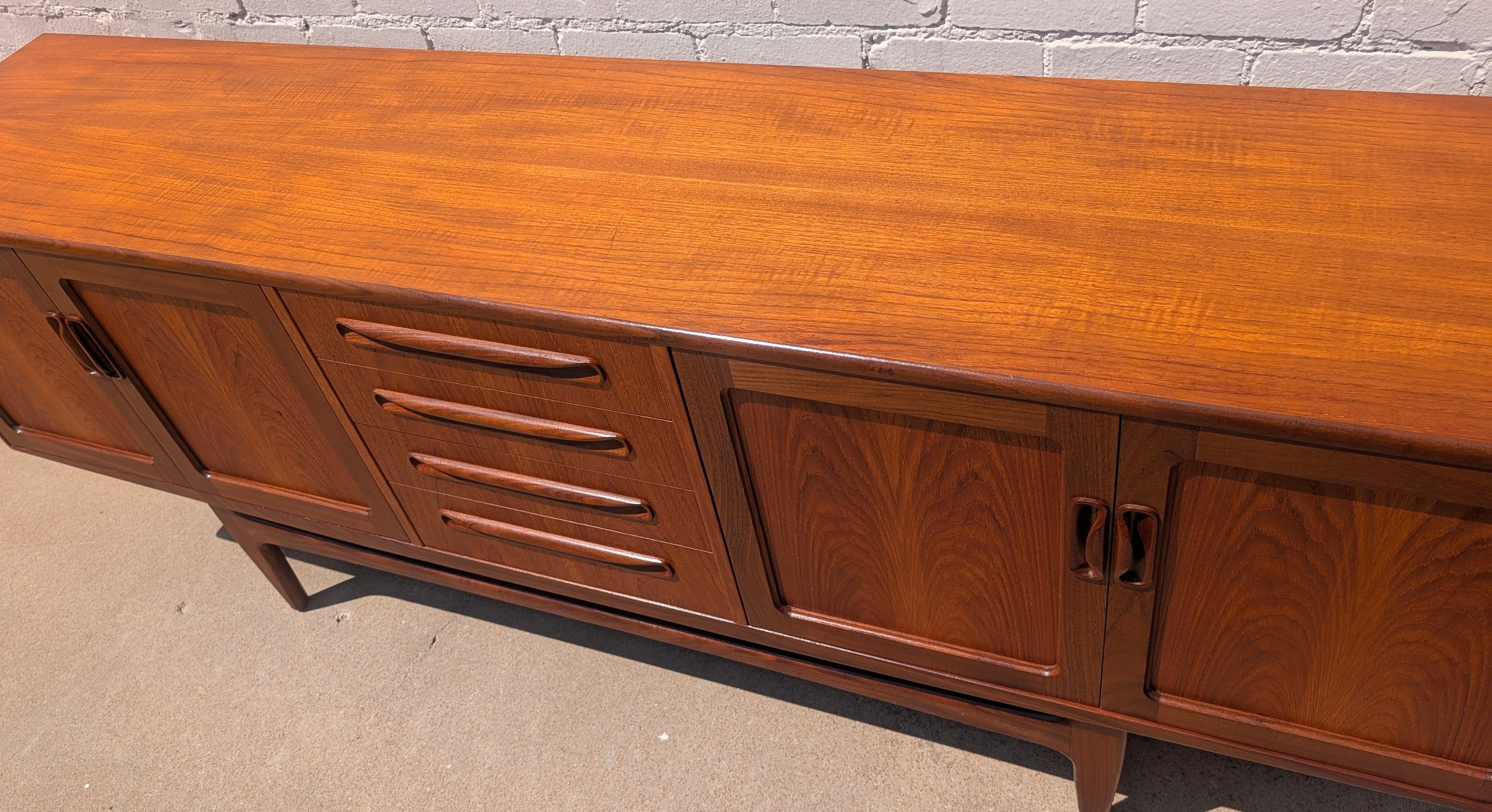 Mid Century Modern G Plan Fresco Teak Credenza
