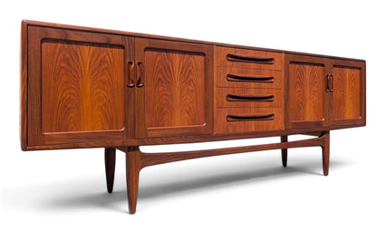 Mid Century Modern G Plan Fresco Teak Credenza