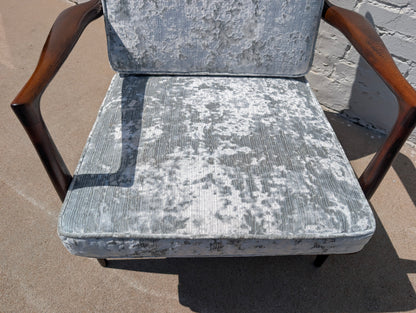 Mid Century Danish Modern Kofod Larsen Side Chairs by Selig