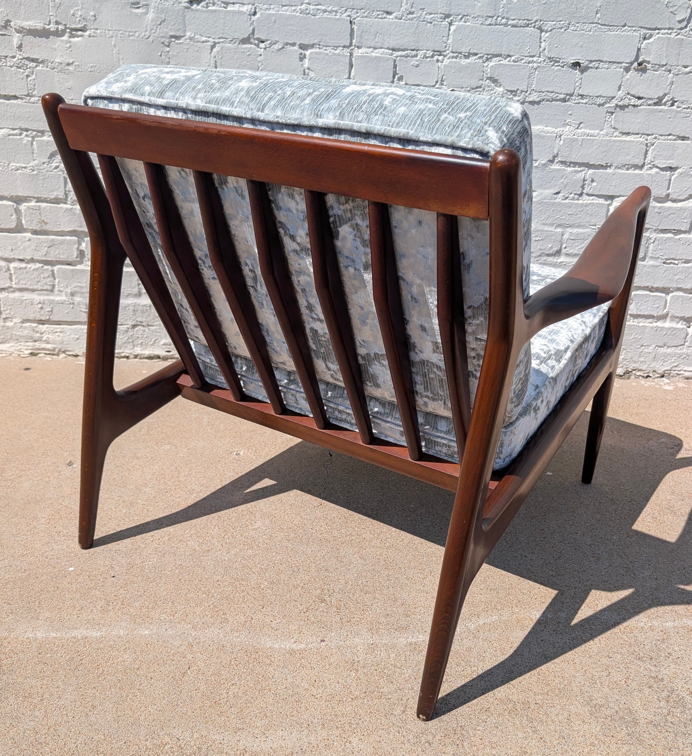 Mid Century Danish Modern Kofod Larsen Side Chairs by Selig