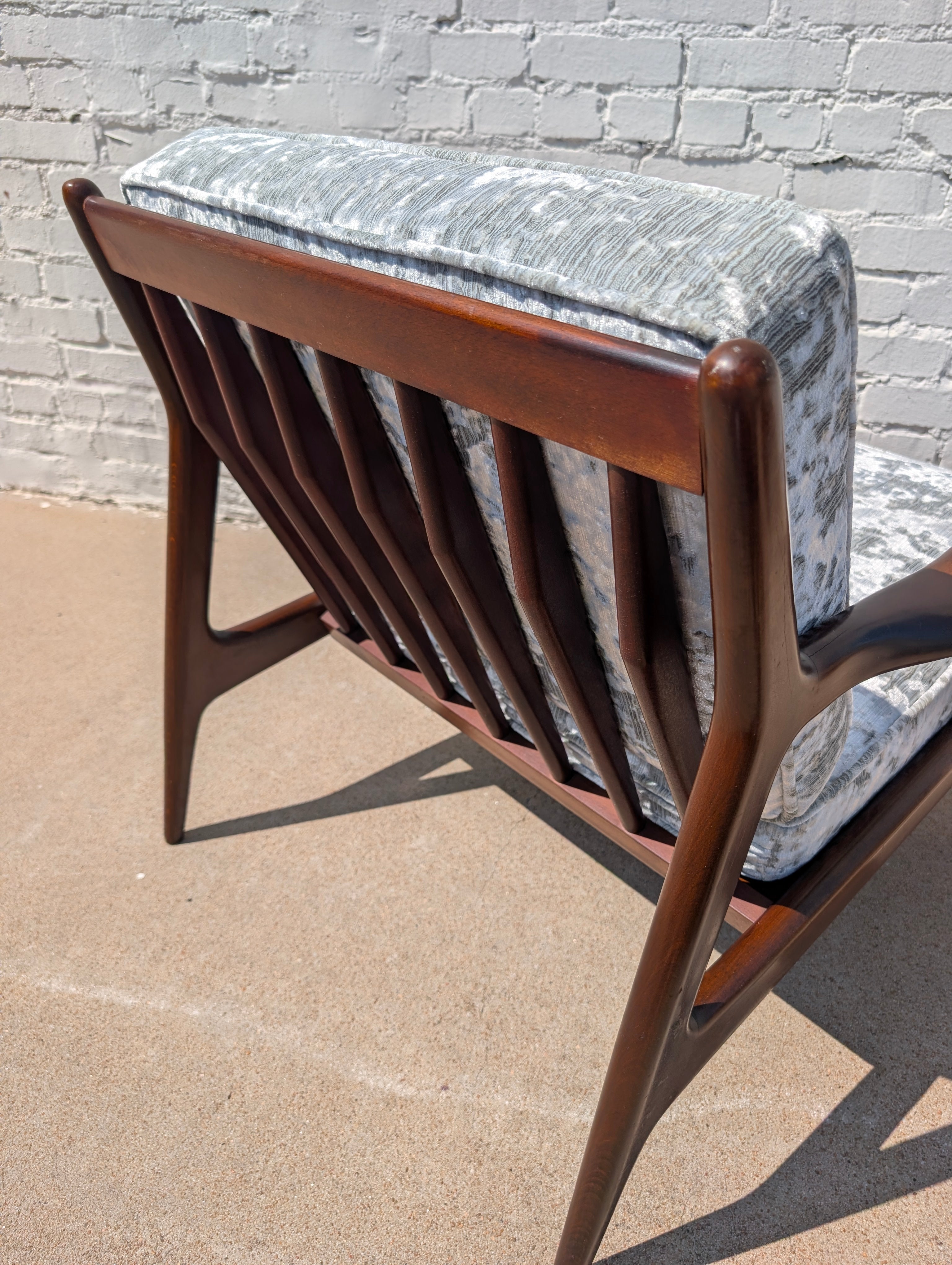 Mid Century Danish Modern Kofod Larsen Side Chairs by Selig