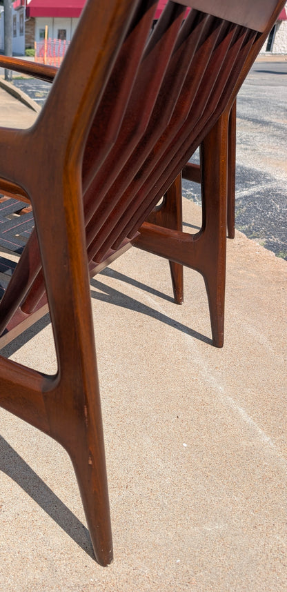 Mid Century Danish Modern Kofod Larsen Side Chairs by Selig