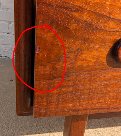Mid Century Modern Walnut Dresser by Jack Cartwright for Founders