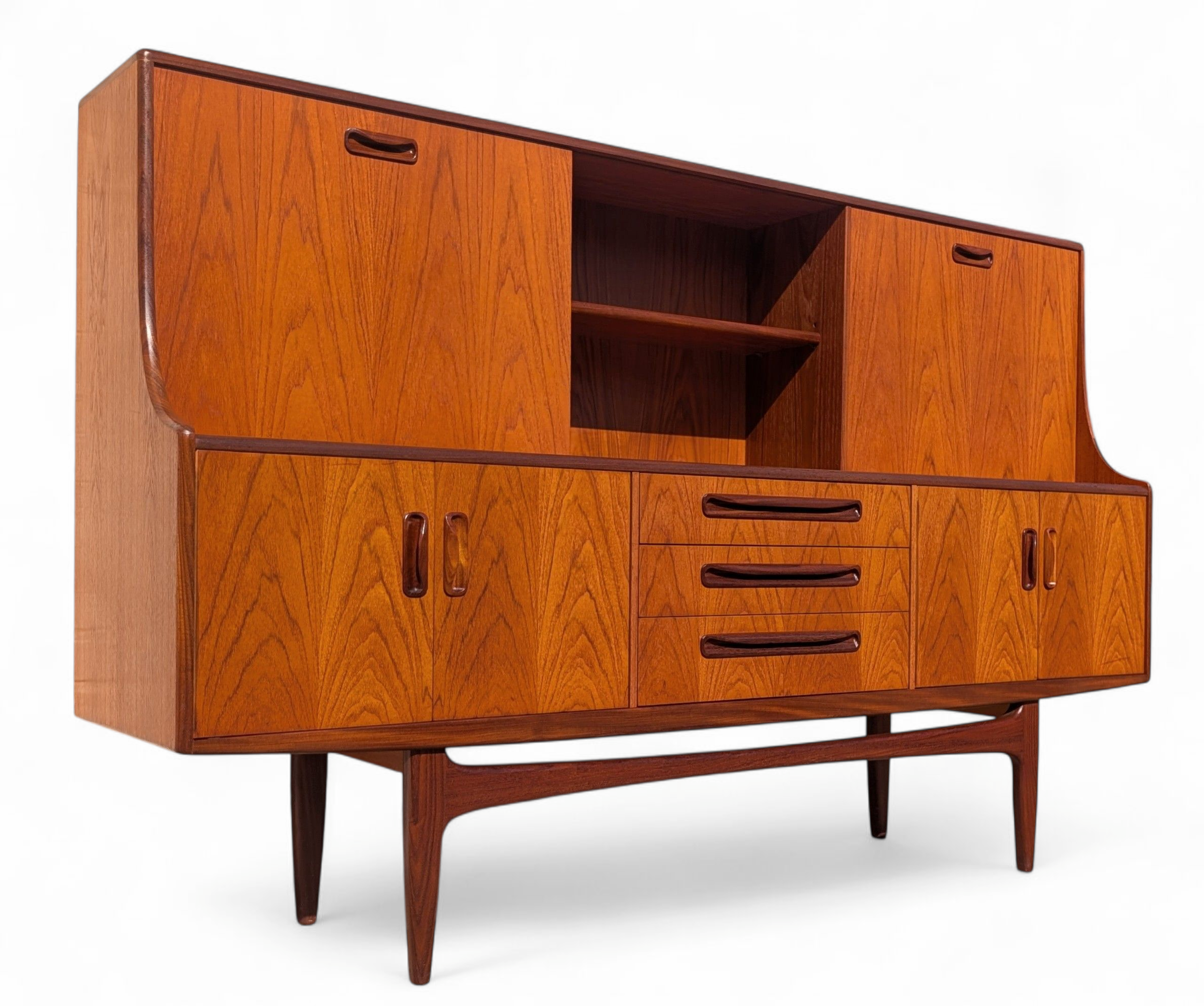 Mid Century English Modern G Plan Hutch