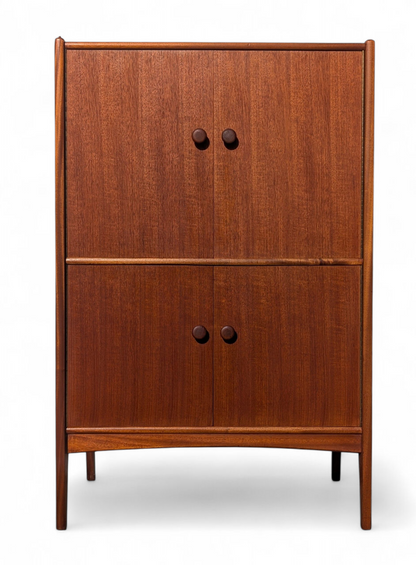 Mid Century English Modern Teak Cabinet by Younger