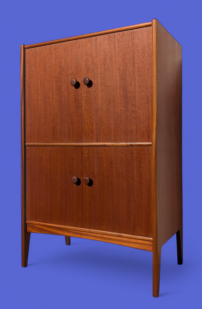 Mid Century English Modern Teak Cabinet by Younger
