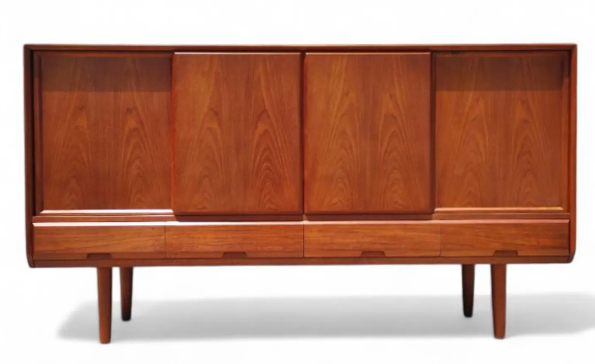 Mid Century Danish Modern Teak Cabinet