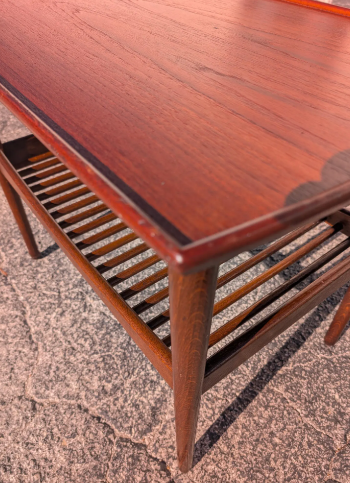 Mid Century Danish Modern Teak Side Table