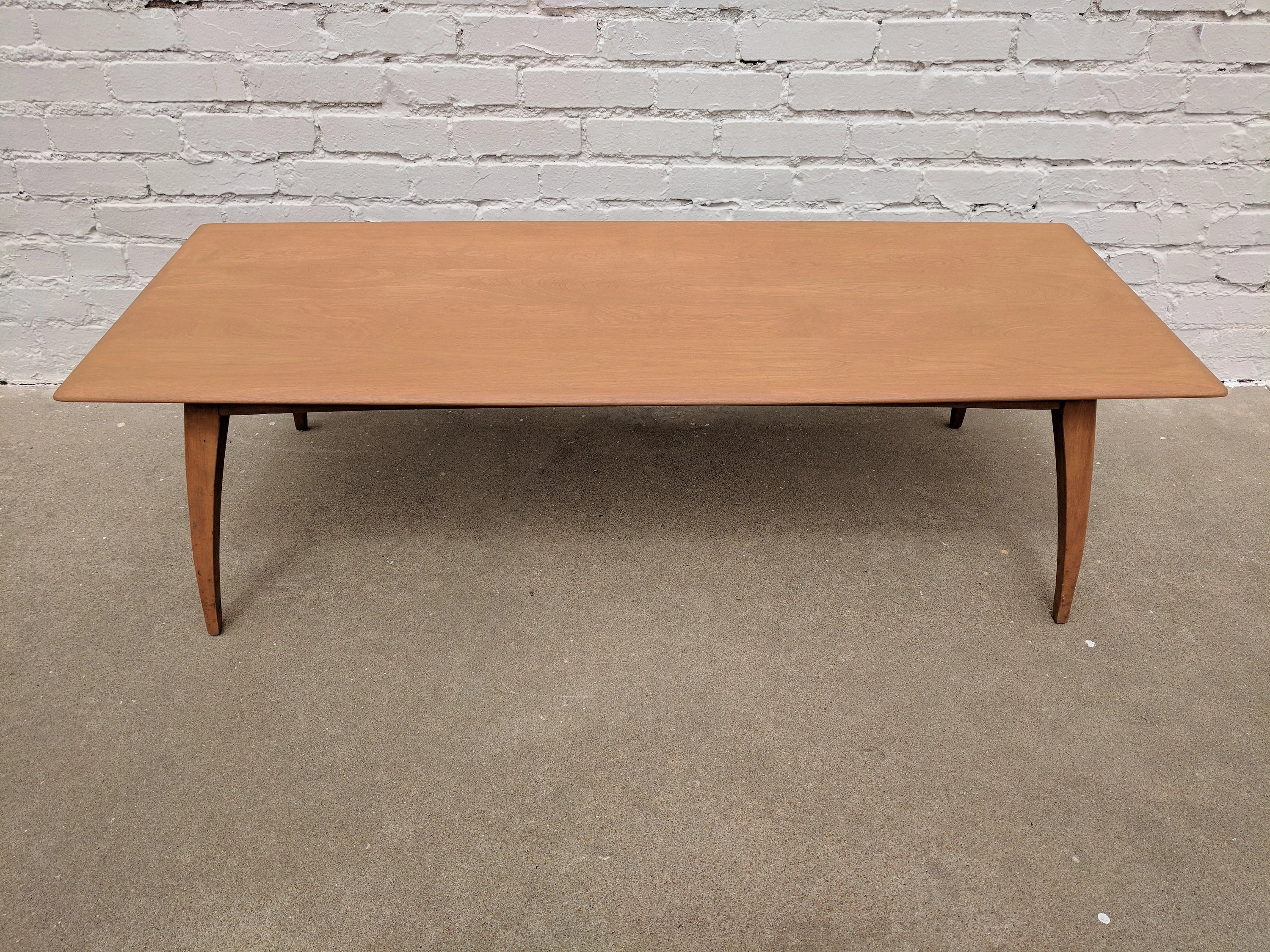Mid Century Modern Heywood Wakefield Solid Birch Coffee Table