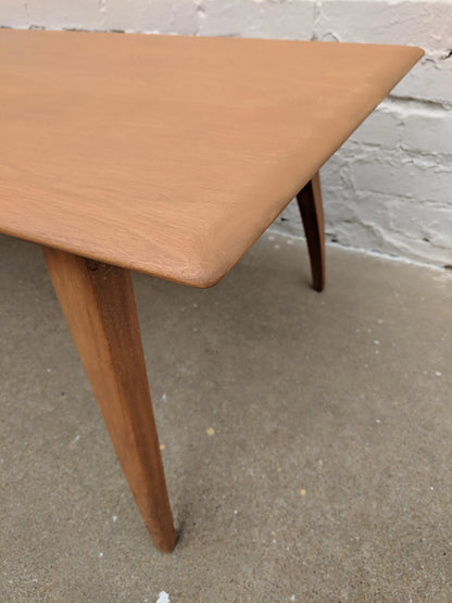 Mid Century Modern Heywood Wakefield Solid Birch Coffee Table