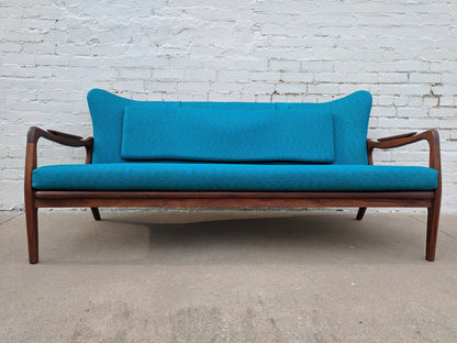 Mid Century Modern Adrian Pearsall Sculptura Sofa Loveseat