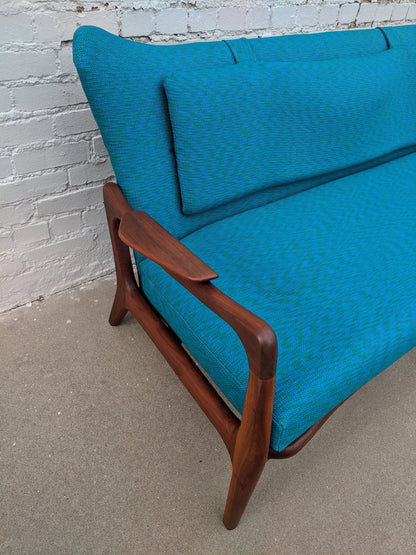 Mid Century Modern Adrian Pearsall Sculptura Sofa Loveseat