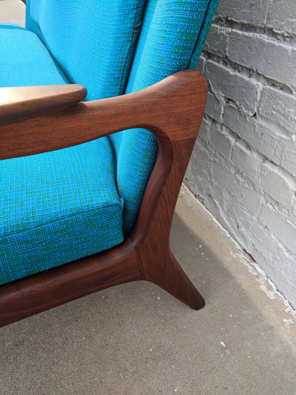 Mid Century Modern Adrian Pearsall Sculptura Sofa Loveseat