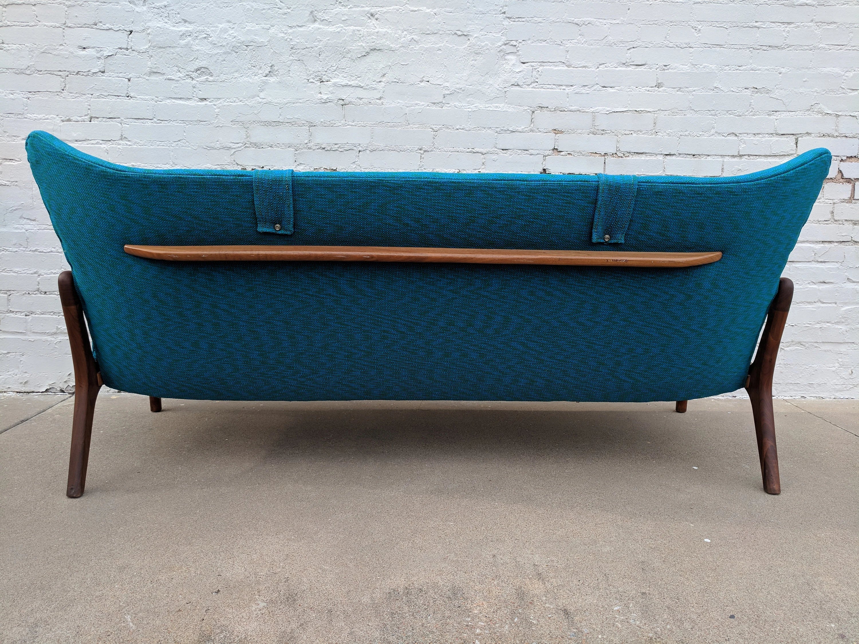 Mid Century Modern Adrian Pearsall Sculptura Sofa Loveseat
