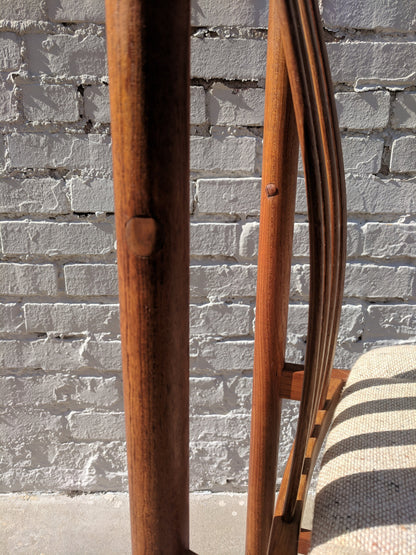 Mid Century Modern Danish D Scan Teak Dining Chairs Set of 4